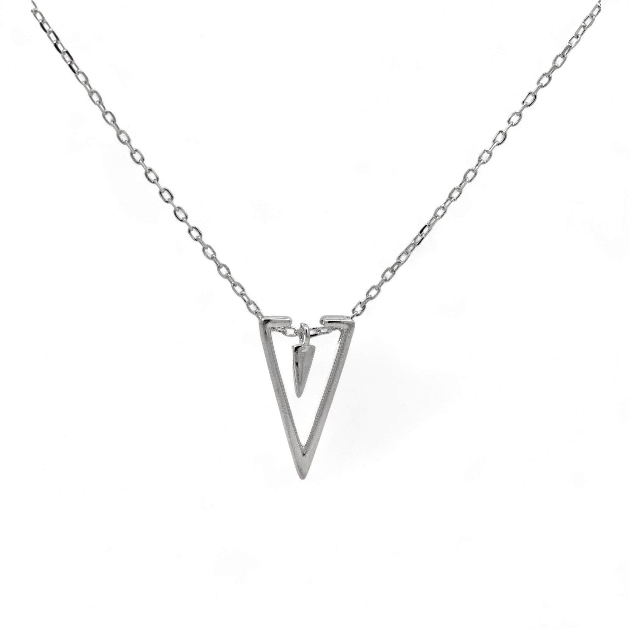Collana Triangle in Argento 925