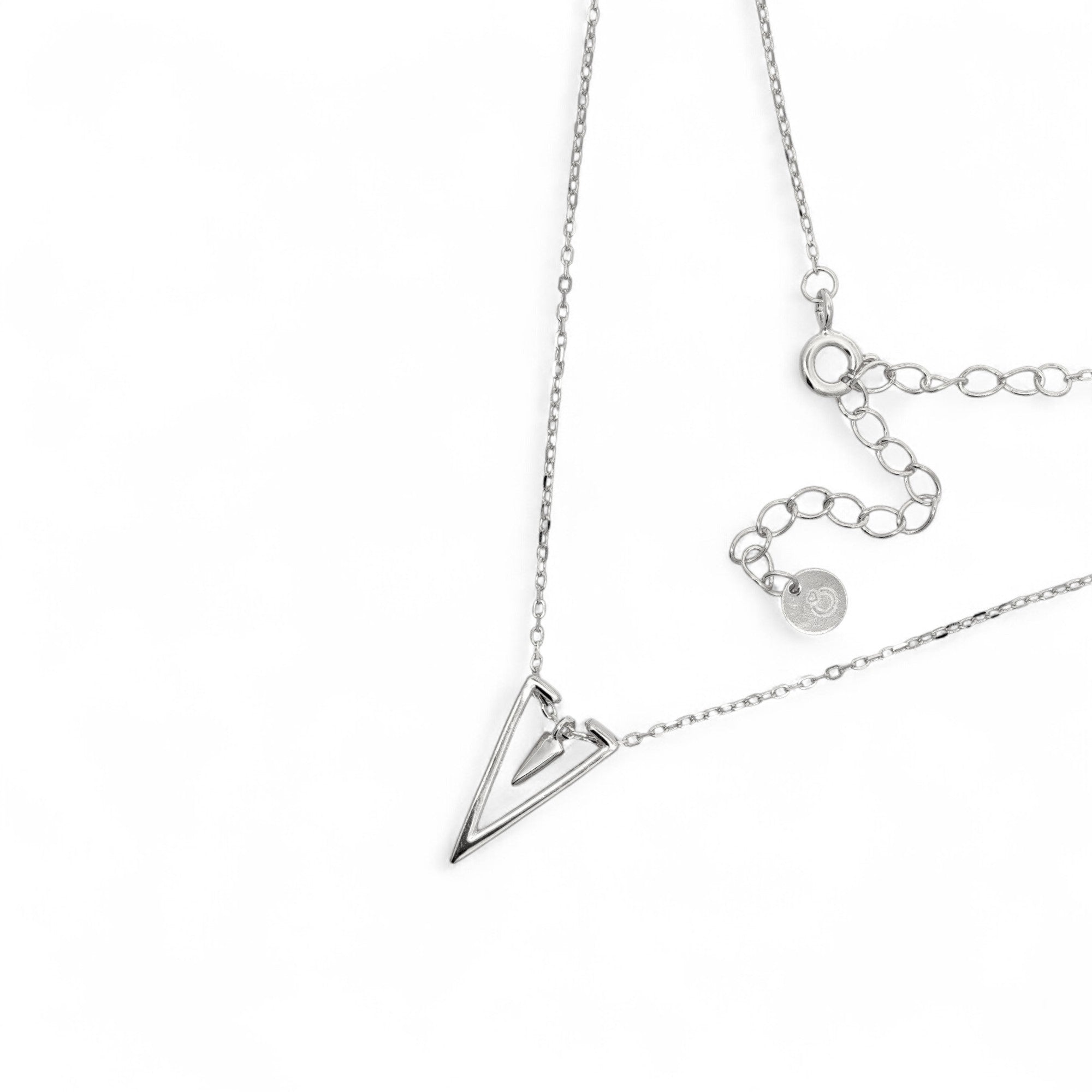 Collana Triangle in Argento 925