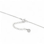 Collana in Argento Con cuore brillante