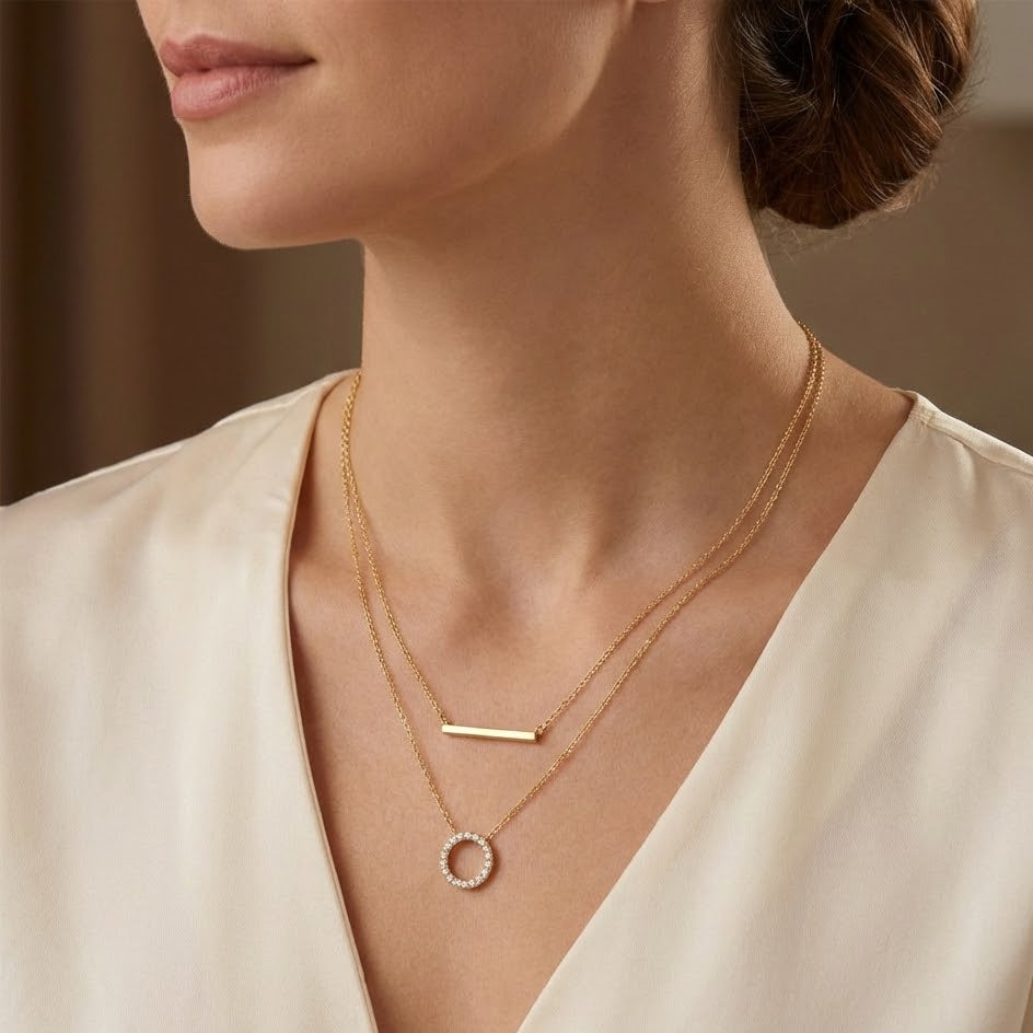 Collana Essential In Argento 925