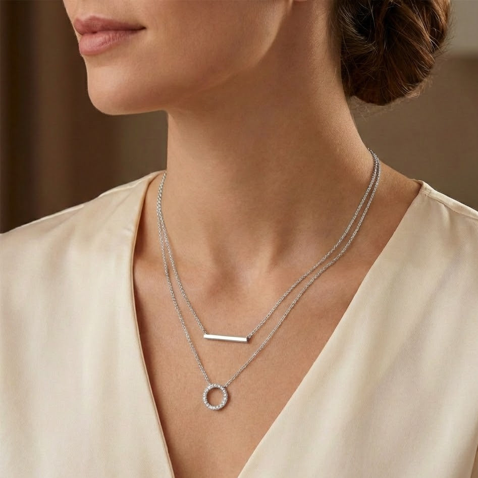 Collana Essential In Argento 925