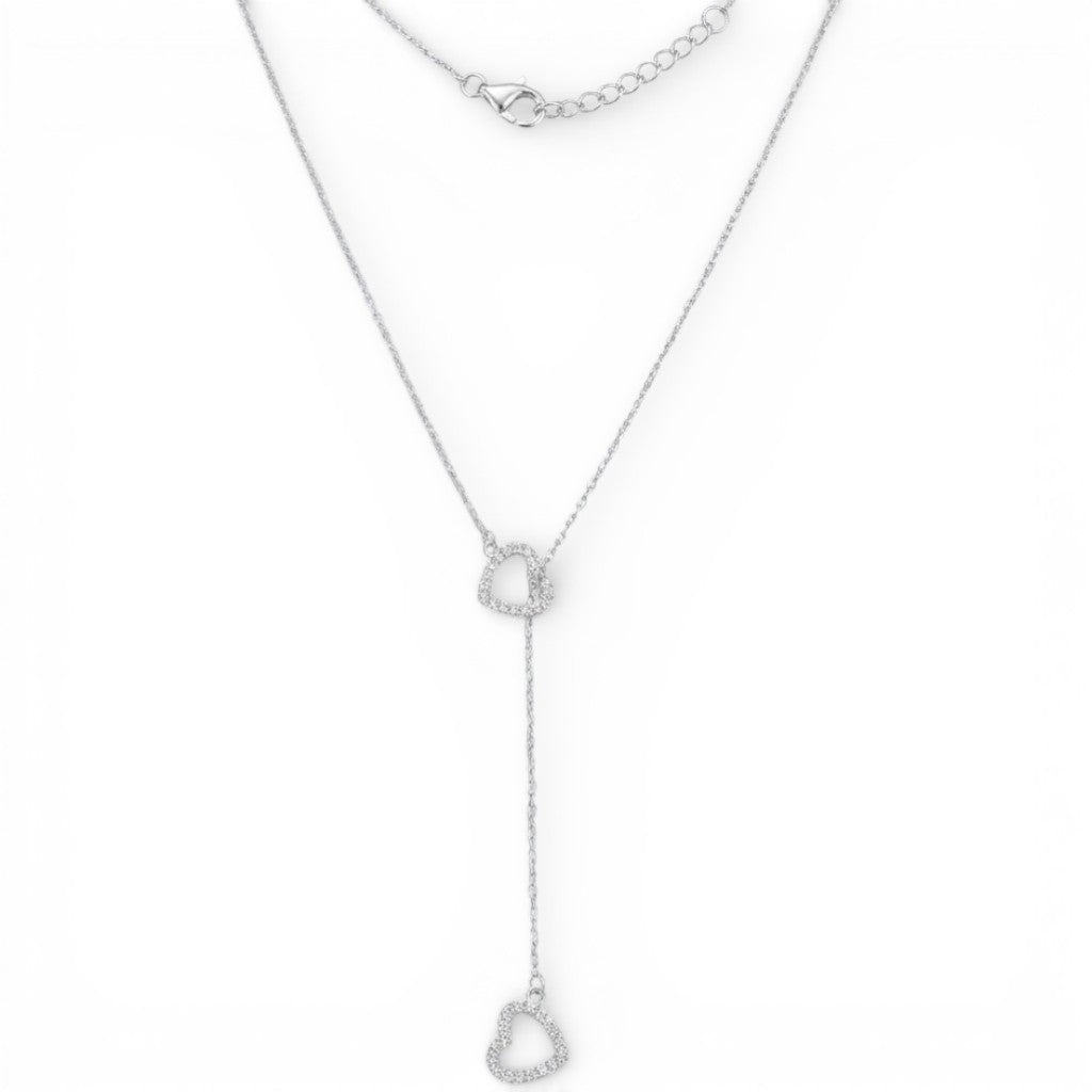 Collana Multiheart Pendente In Argento 925