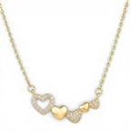 Collana Armonia di Cuori In Argento 925