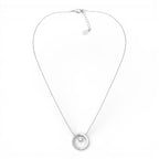Collana Cerchio Infinito e Punto Luce In Acciaio Inossidabile
