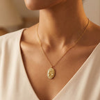 Collana Medaglia Serpente In Acciaio Inossidabile