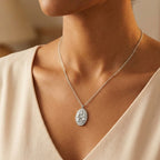 Collana Medaglia Serpente In Acciaio Inossidabile