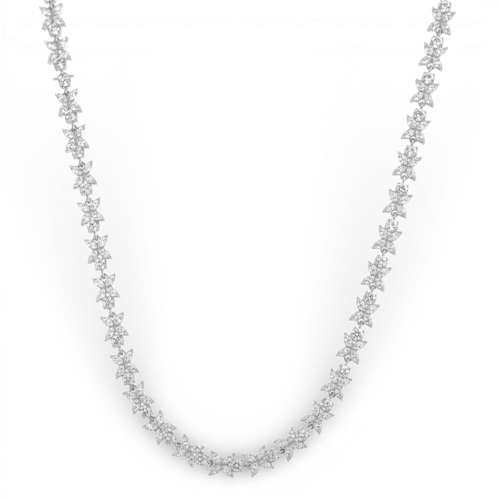 Collana Punto Luce Farfalle In Acciaio Inossidabile
