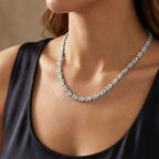 Collana Punto Luce Farfalle In Acciaio Inossidabile