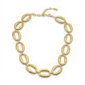 Girocollo a Maglia Chunky In Acciaio Inossidabile