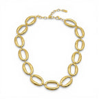 Girocollo a Maglia Chunky In Acciaio Inossidabile