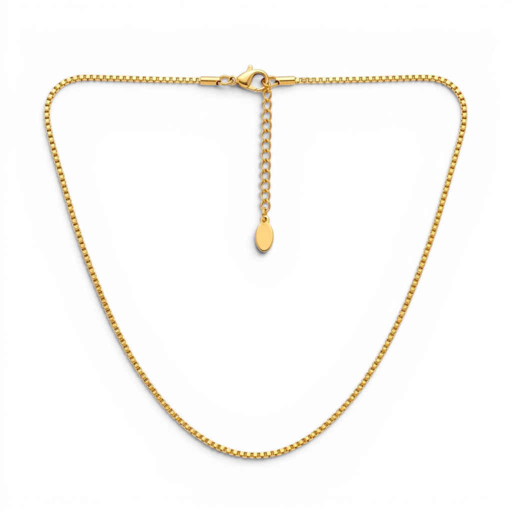 Collana a Maglia Veneziana In Acciaio Inossidabile