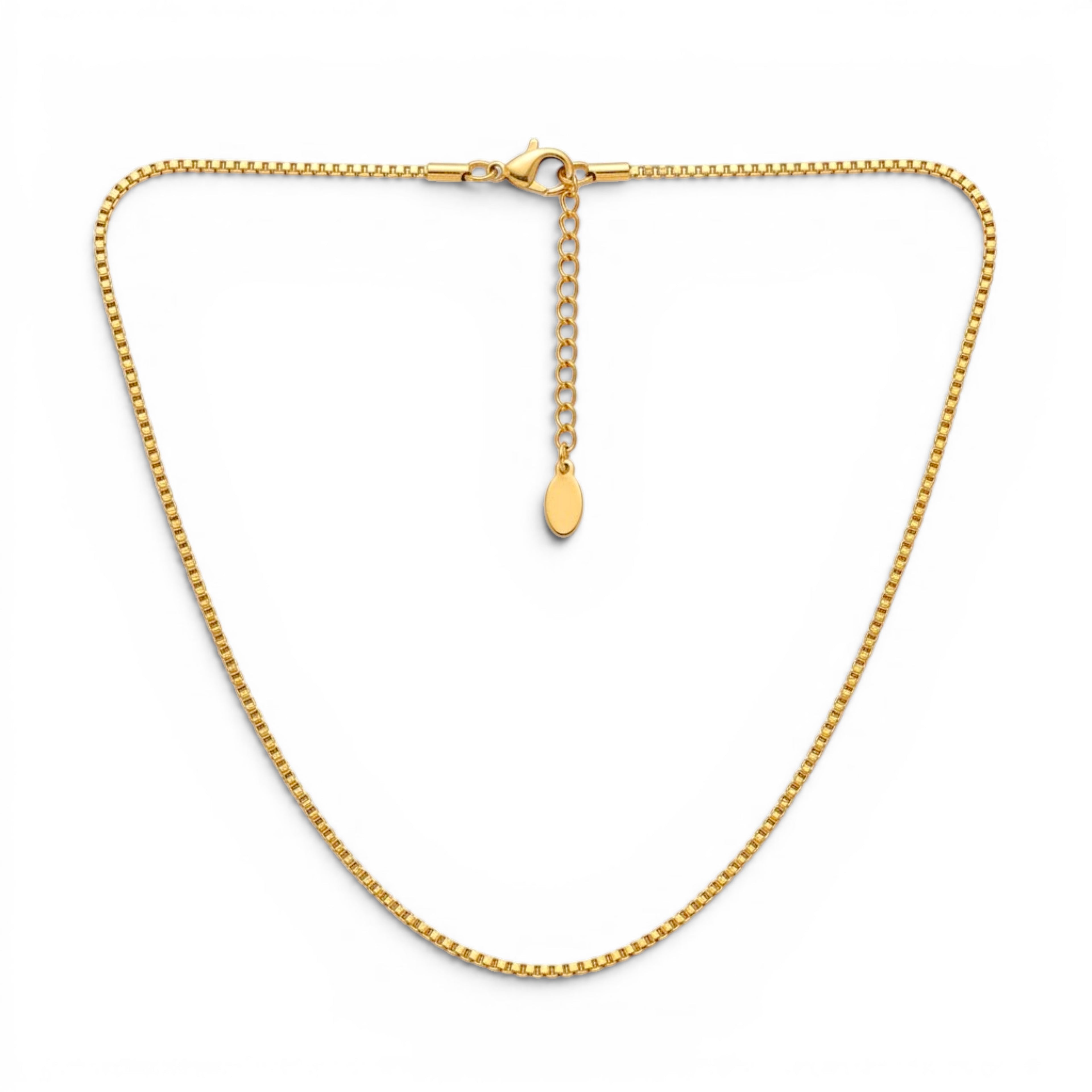 Collana a Maglia Veneziana In Acciaio Inossidabile