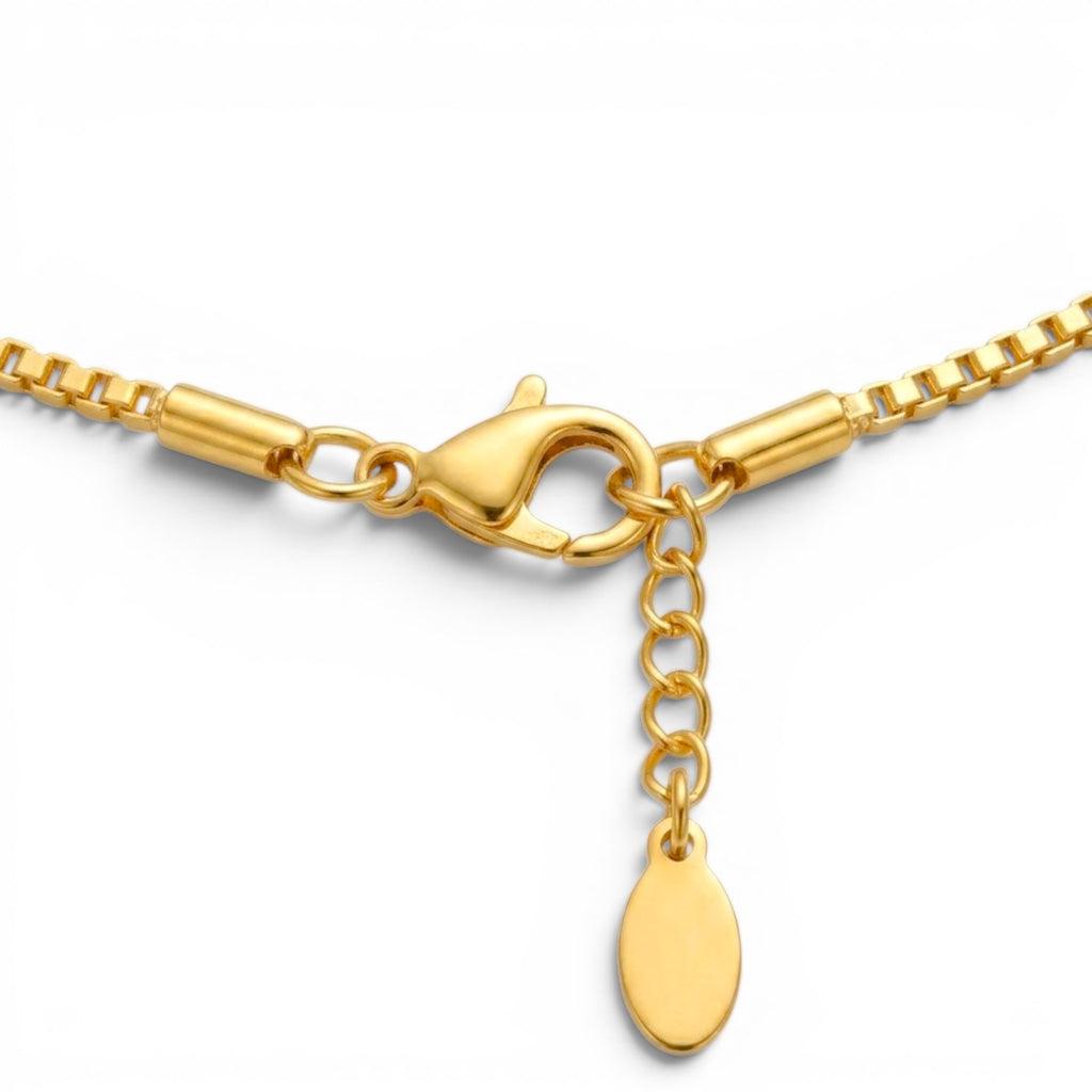 Collana a Maglia Veneziana In Acciaio Inossidabile