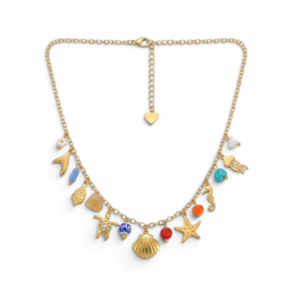 Collana Summer Vibes In Acciaio Inossidabile