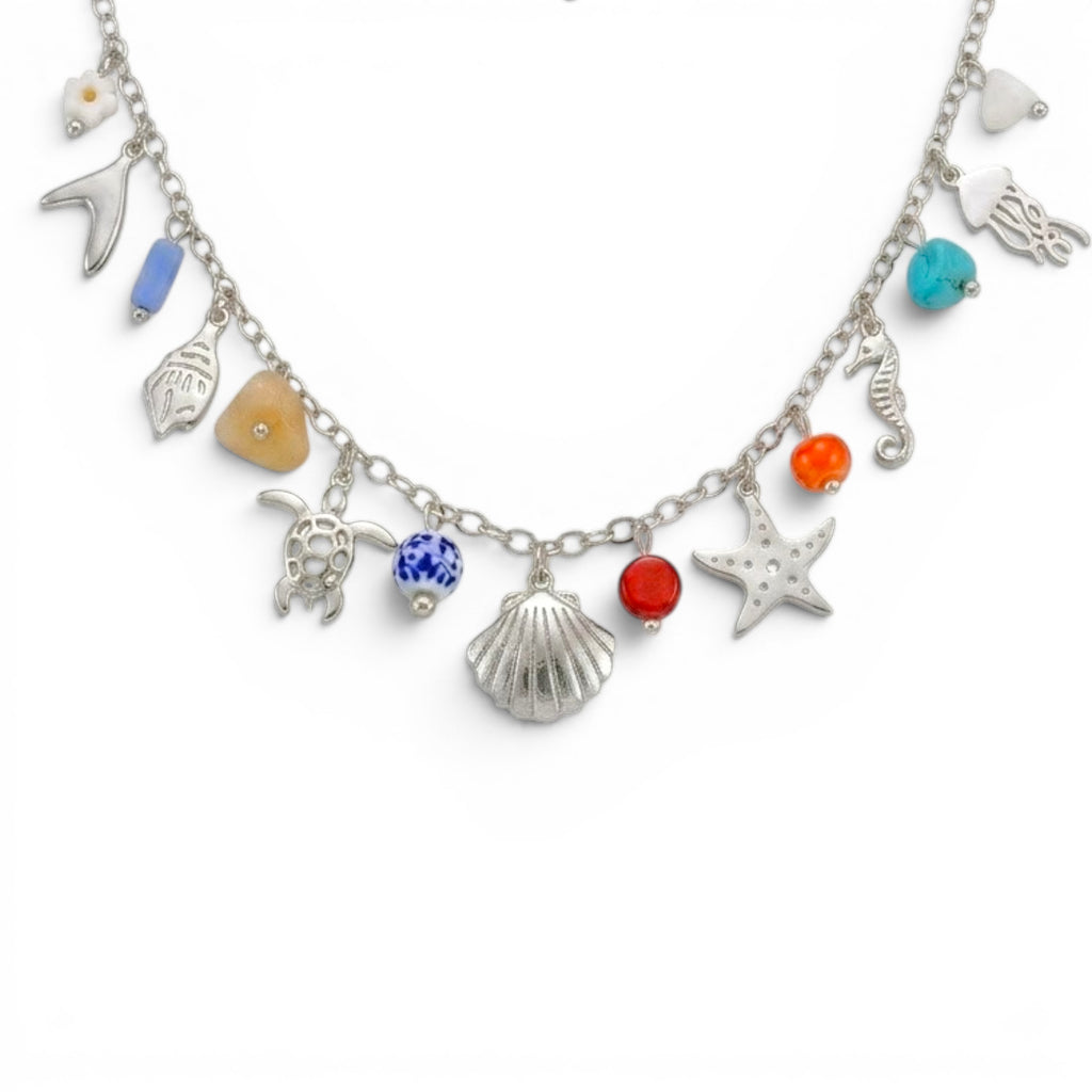 Collana Summer Vibes In Acciaio Inossidabile