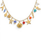 Collana Summer Vibes In Acciaio Inossidabile