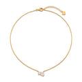 Collana Girocollo Toi et Moi con Zirconi In Acciaio Inossidabile