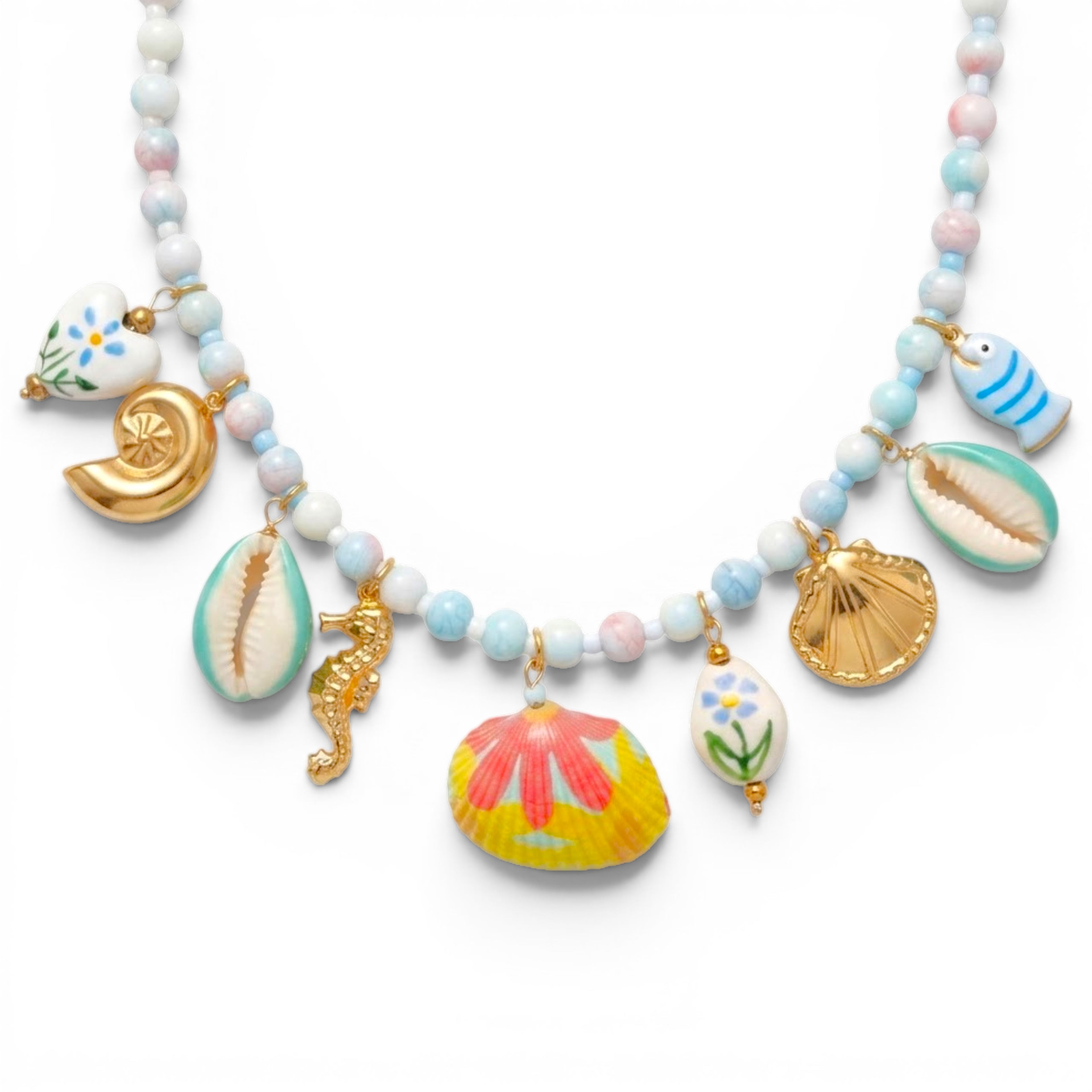 Collana Marine Charm In Acciaio Inossidabile