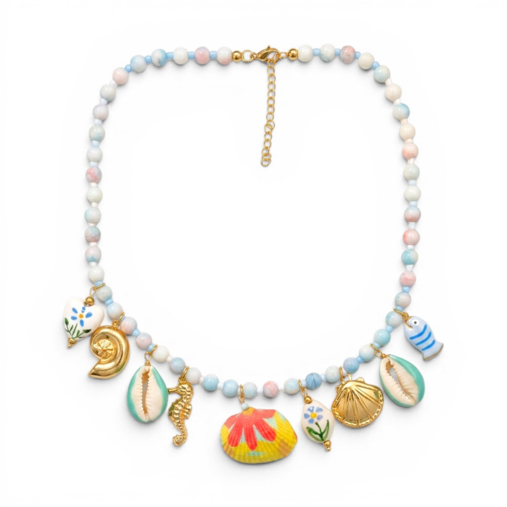 Collana Marine Charm In Acciaio Inossidabile