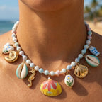 Collana Marine Charm In Acciaio Inossidabile