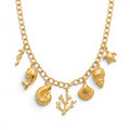 Collana Ocean Deep Charm In Acciaio Inossidabile