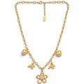 Collana Giardino Romantico In Acciaio Inossidabile
