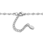 Collana Rosario con Medaglia Miracolosa e Croce In Acciaio Inossidabile