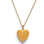 Collana Cuore Personalizzabile In Acciaio Inossidabile
