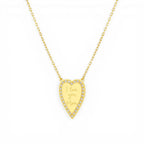 Collana Cuore Dedica Mamma In Acciaio Inossidabile