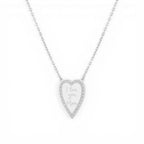 Collana Cuore Dedica Mamma In Acciaio Inossidabile