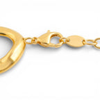 Bracciale a Maglie Ovali In Acciaio Inossidabile