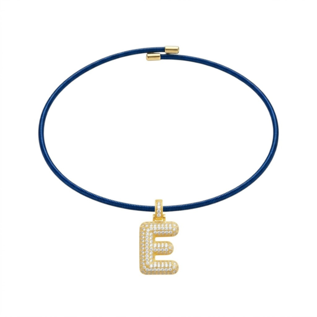 Collana Choker Click con Ciondolo In Acciaio Inossidabile