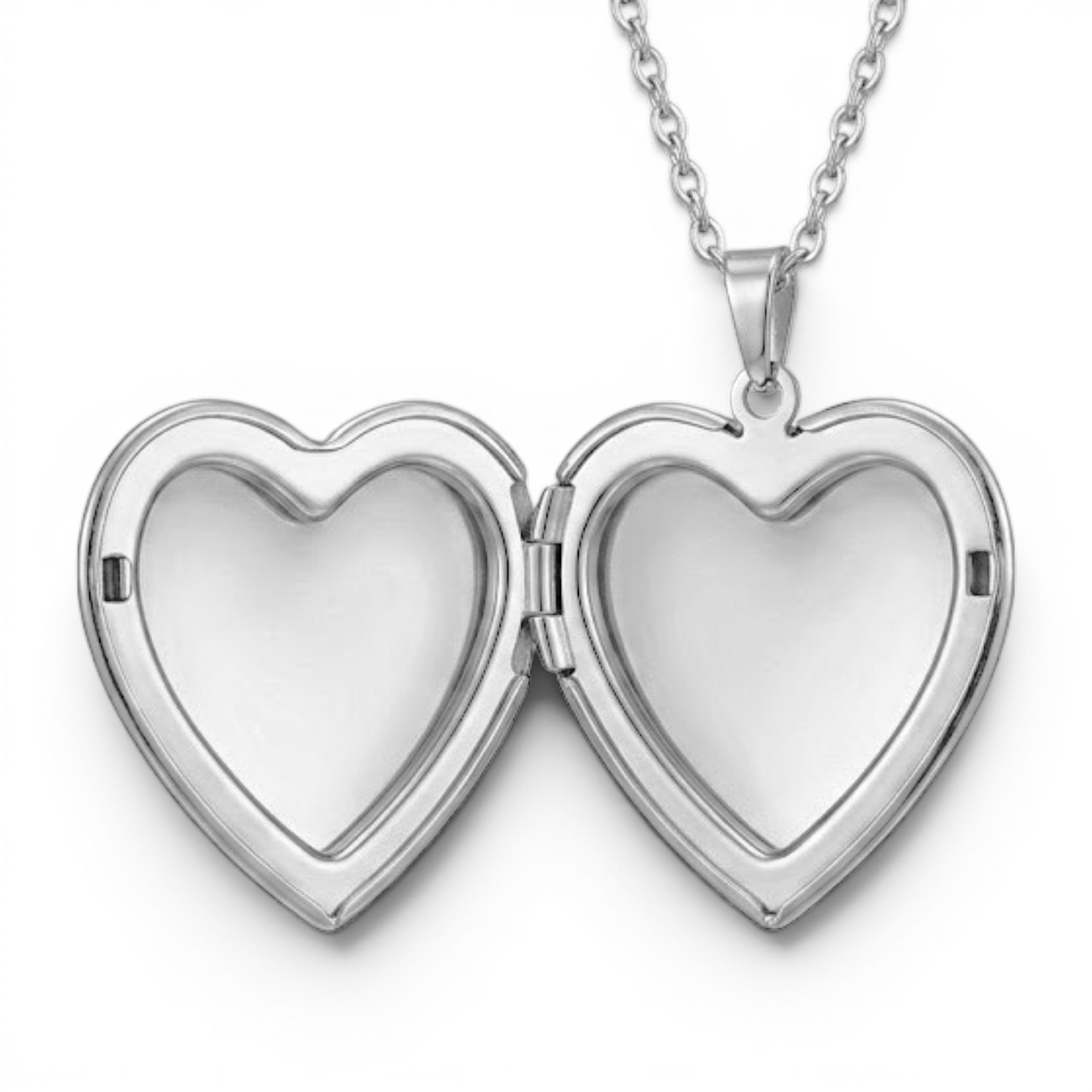 Collana Cuore Personalizzabile In Acciaio Inossidabile