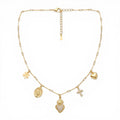 Collana Iconic Charms con Cuore Sacro In Acciaio Inossidabile