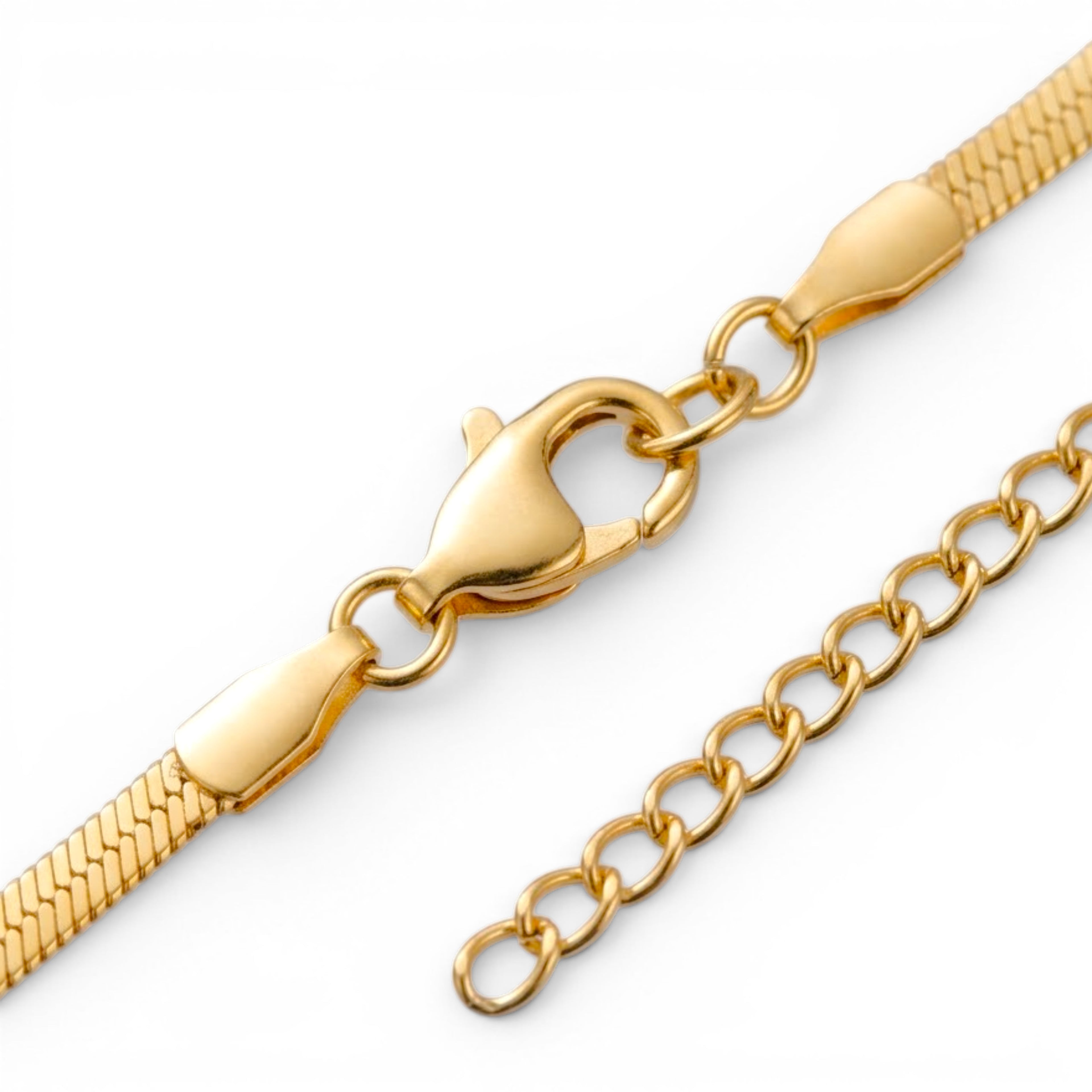 Collana a Y Snake Intrecciata In Acciaio Inossidabile