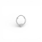Piercing Daith Cuore Incastonato In Argento 925