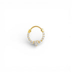 Piercing Daith Cuore Incastonato In Argento 925