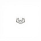 Ear Cuff Maglia Marina In Acciaio Inossidabile