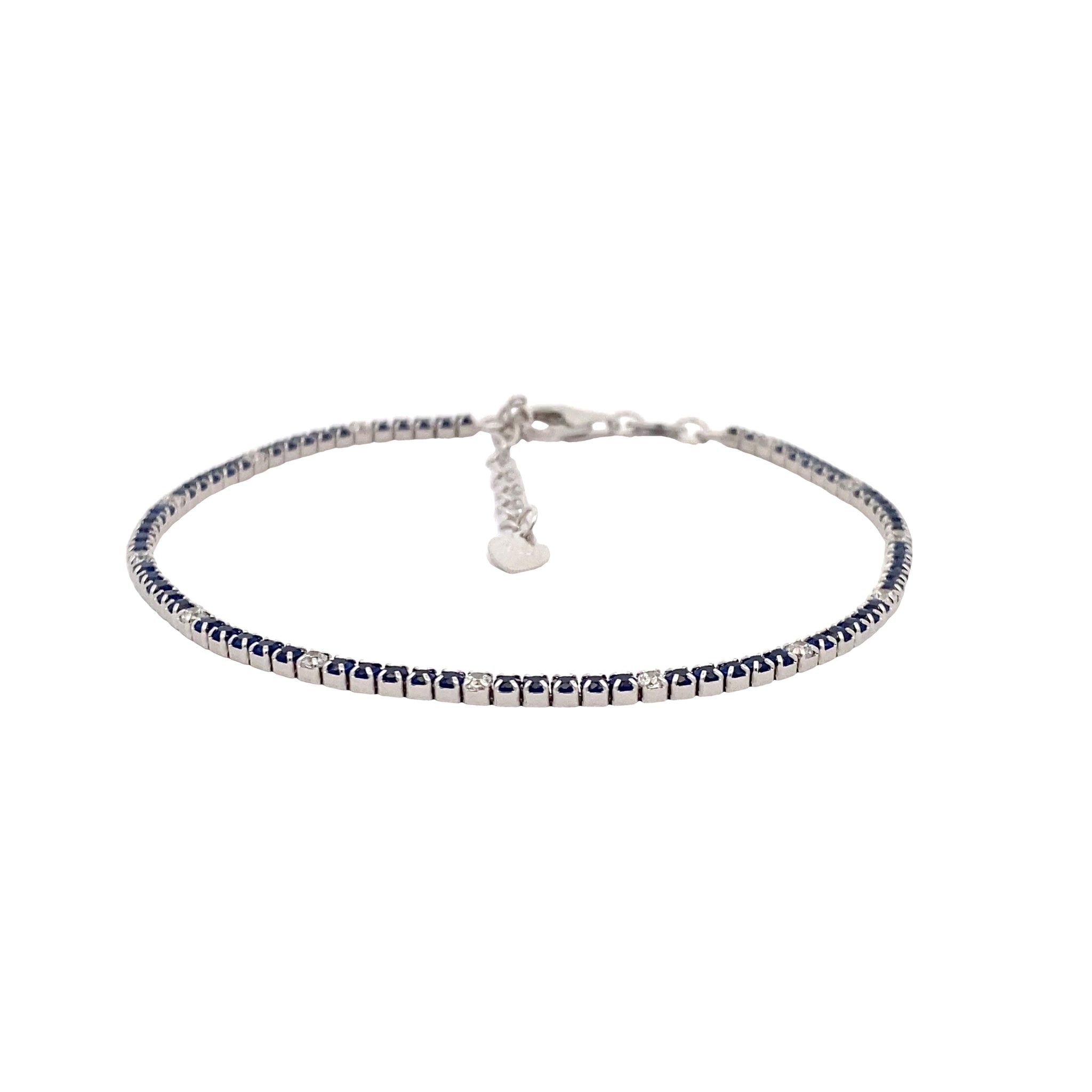 BRACCIALE TENNIS IN ARGENTO 925