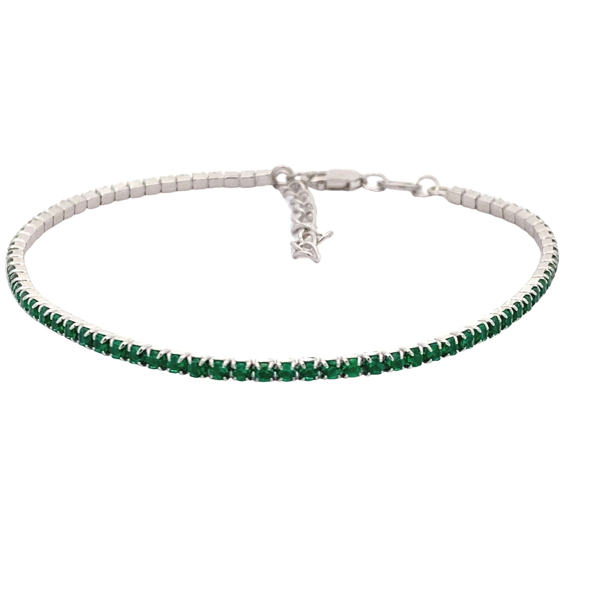 BRACCIALE TENNIS IN ARGENTO 925