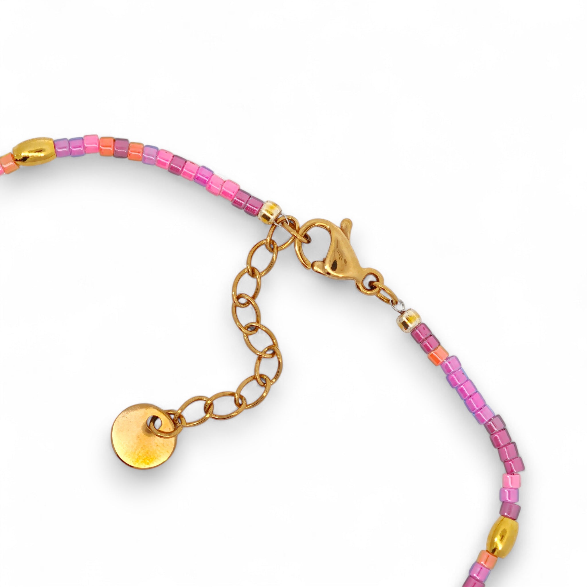 Bracciale Perline e Perle Acciaio