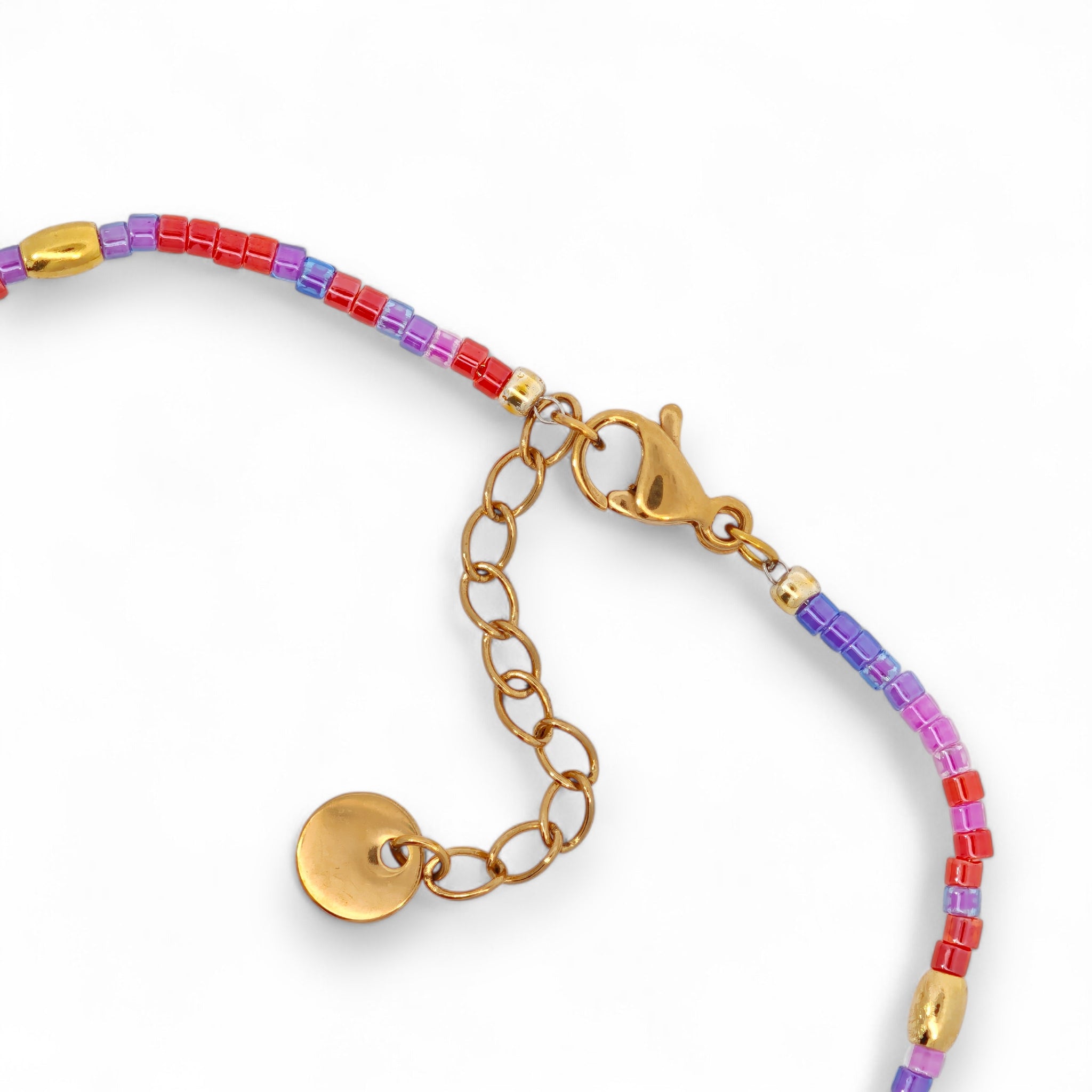 Bracciale Perline e Perle Acciaio
