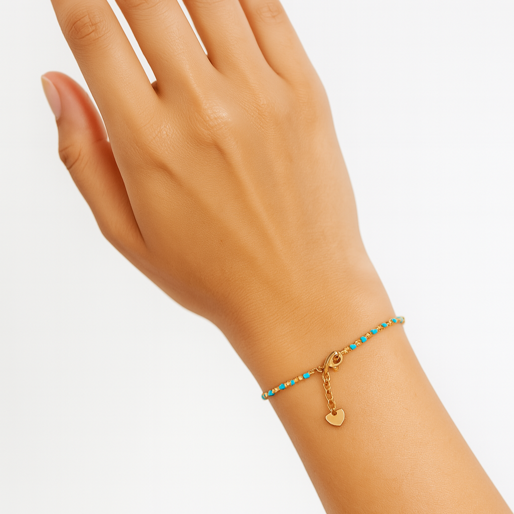 Bracciale multicolor vivace Acciaio