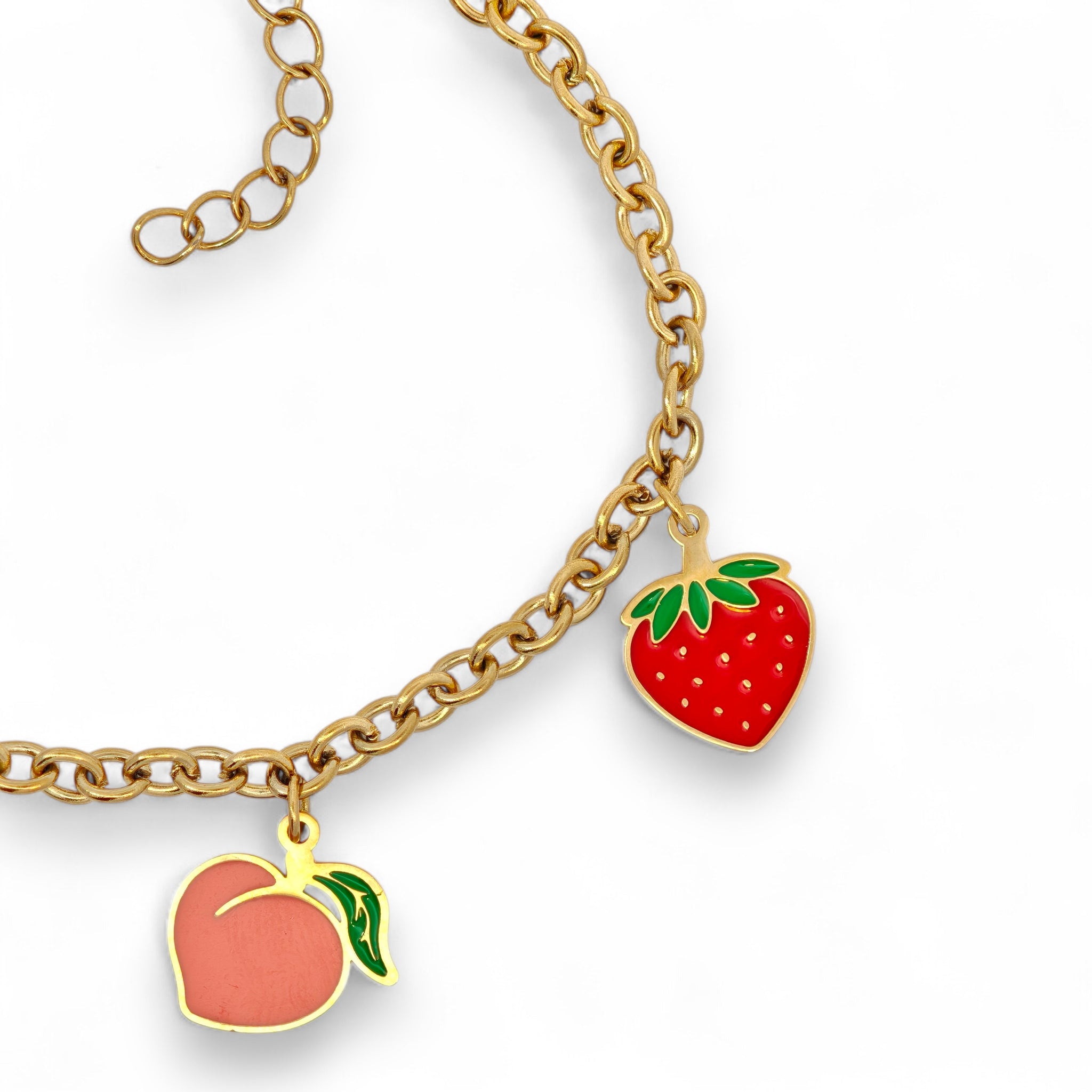 Bracciale Charms Fruttati Acciaio