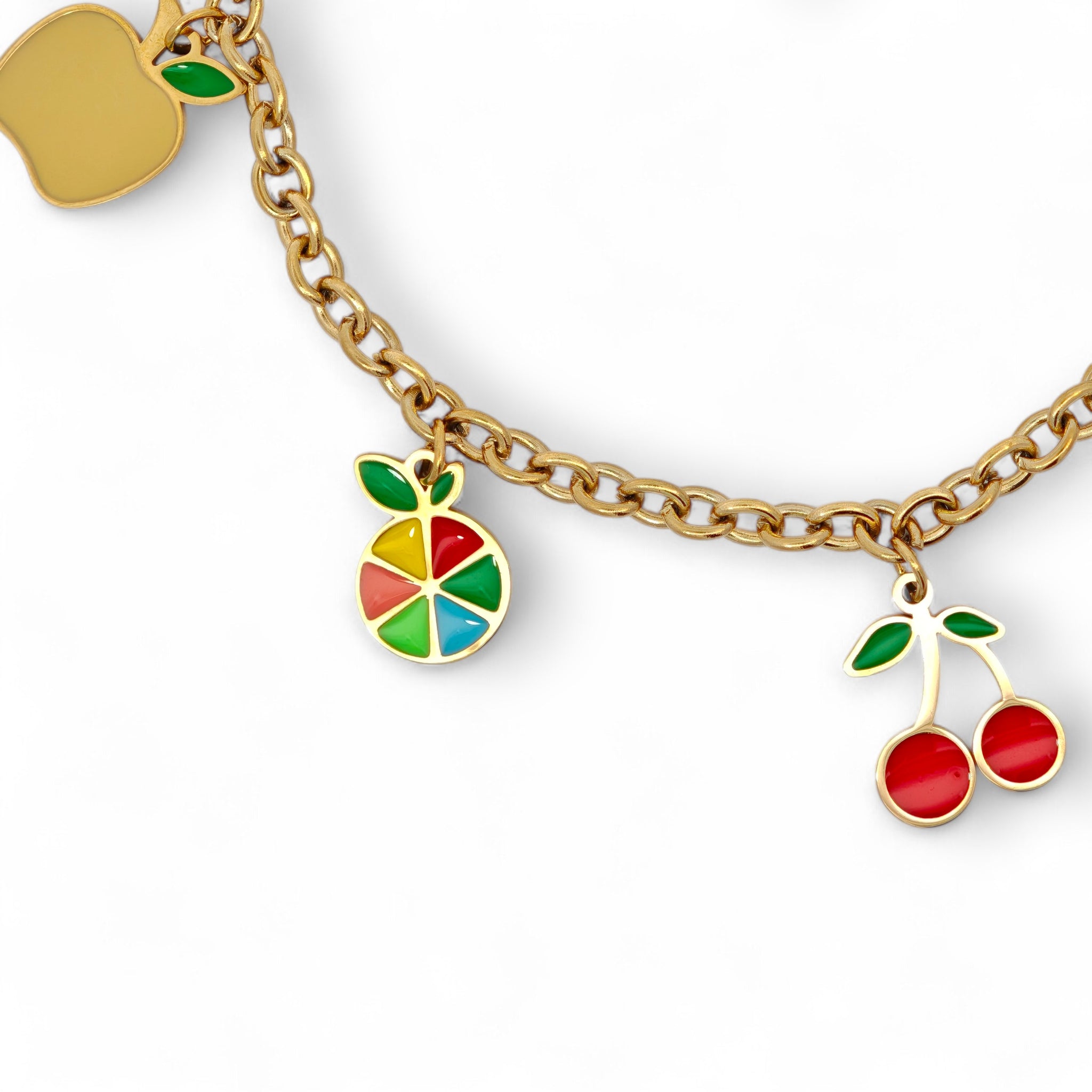 Bracciale Charms Fruttati Acciaio