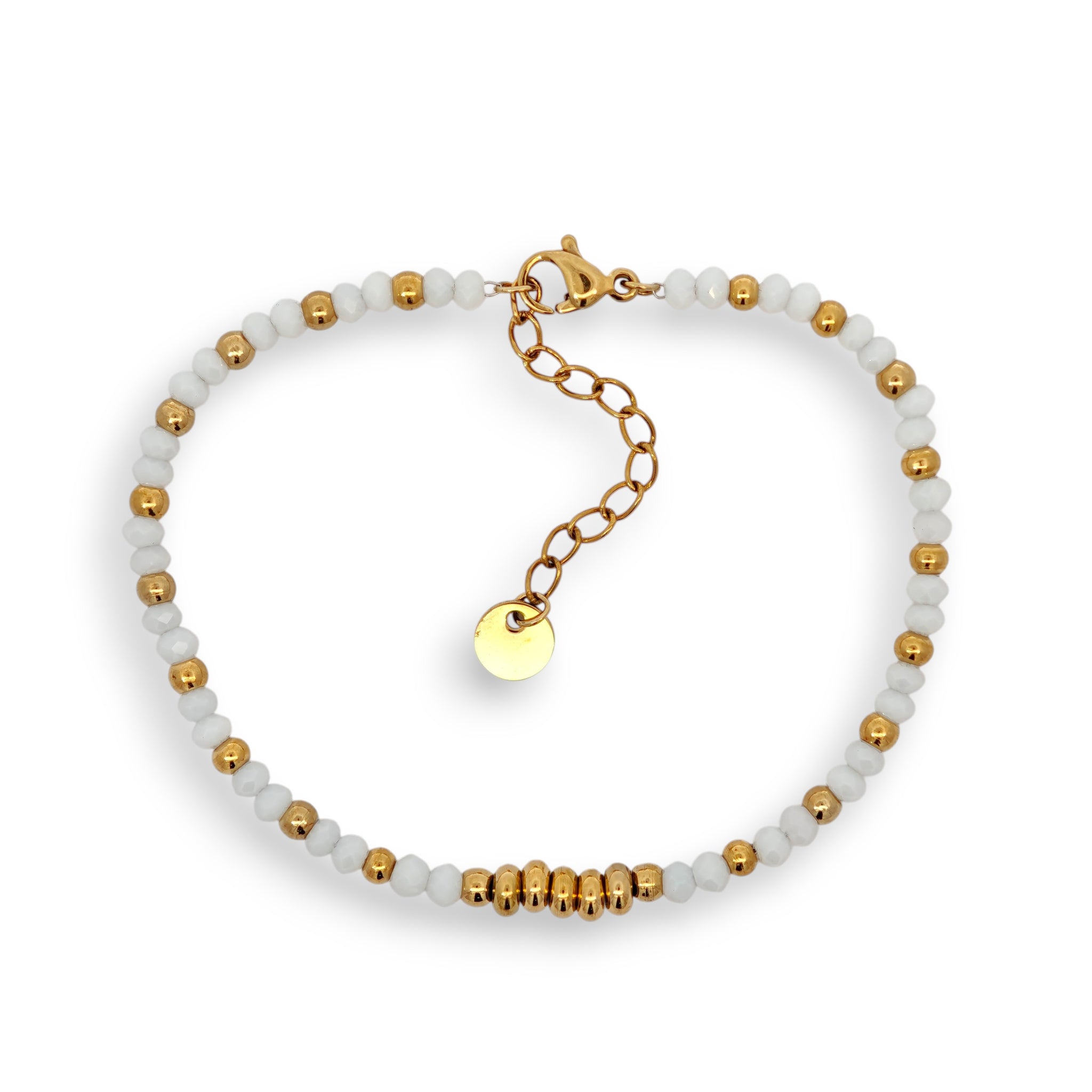 Bracciale Perline e Acciaio