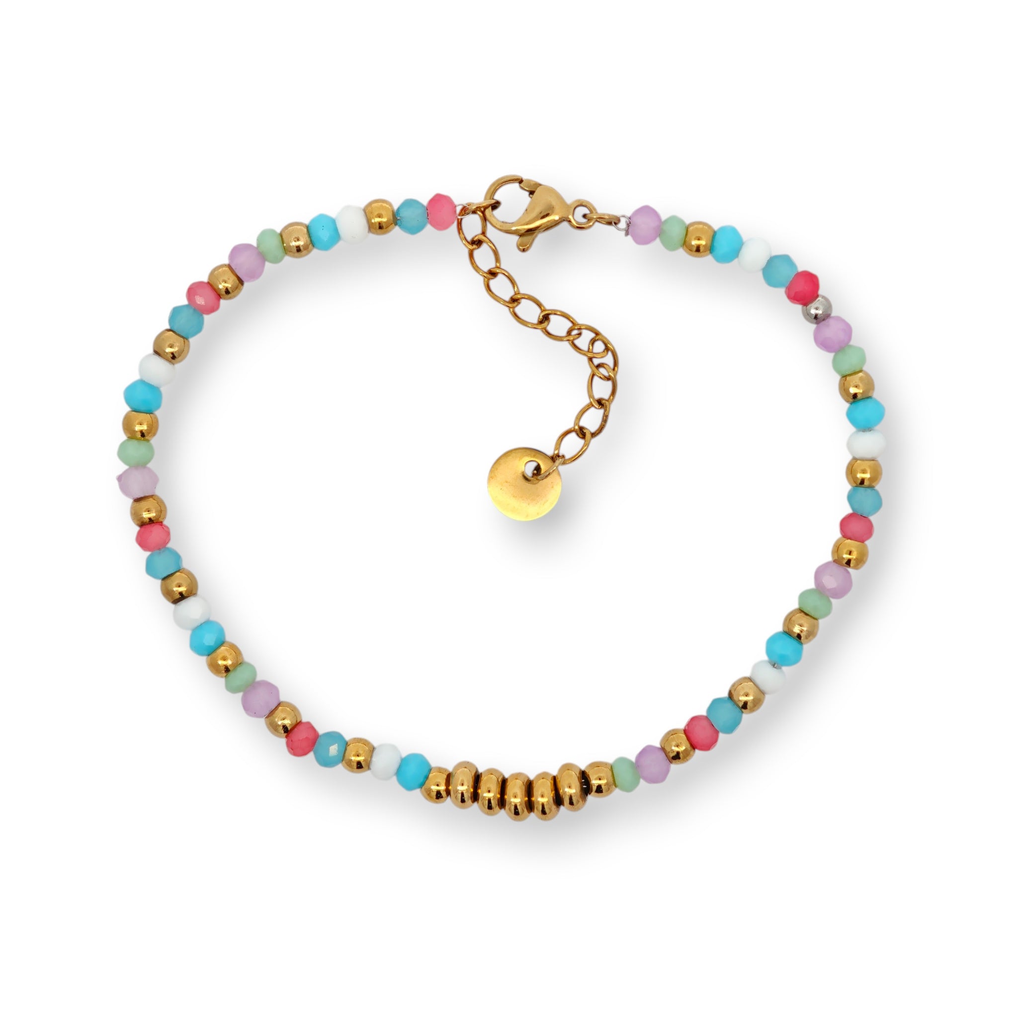Bracciale Perline e Acciaio