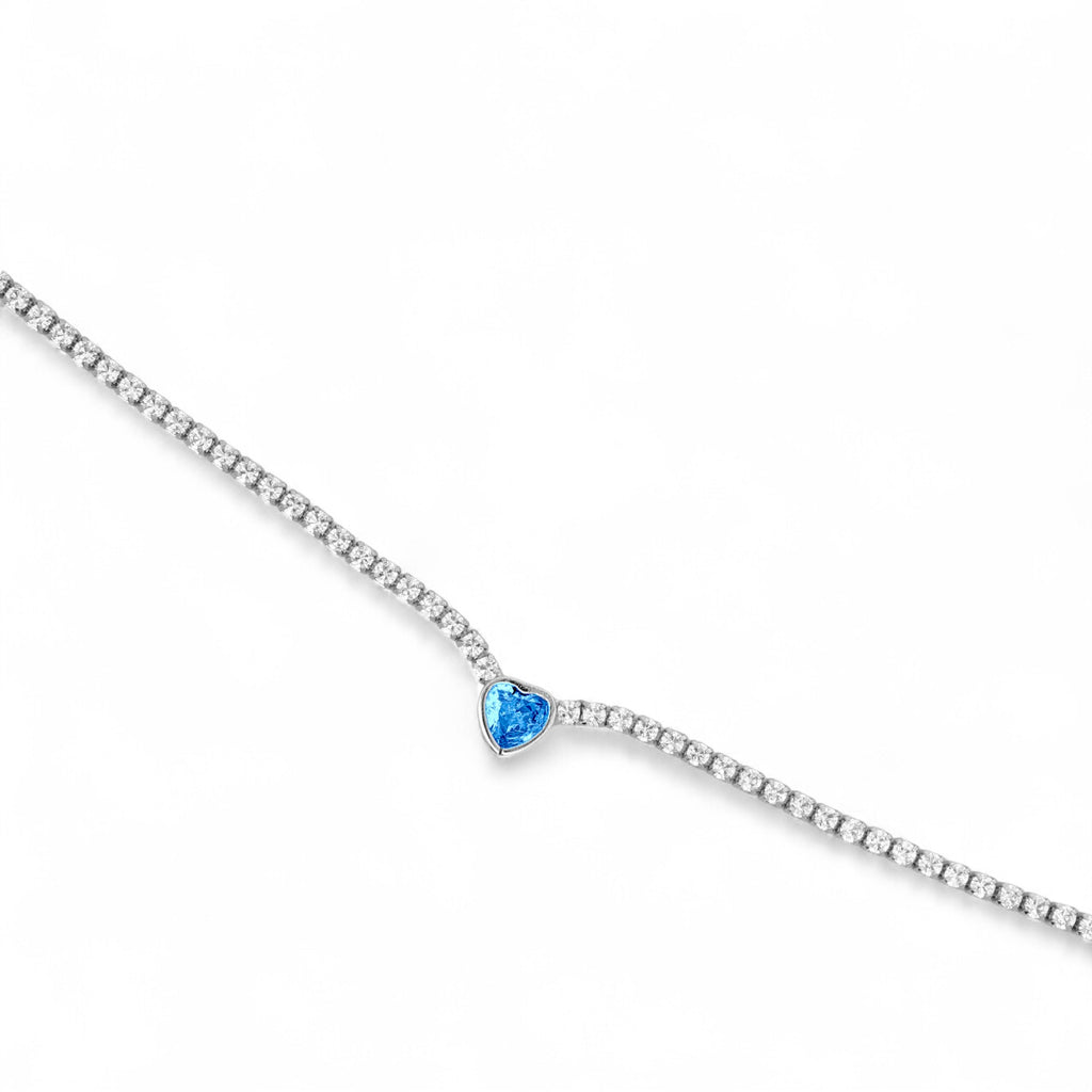 Collana Cuore Risalto in Argento 925