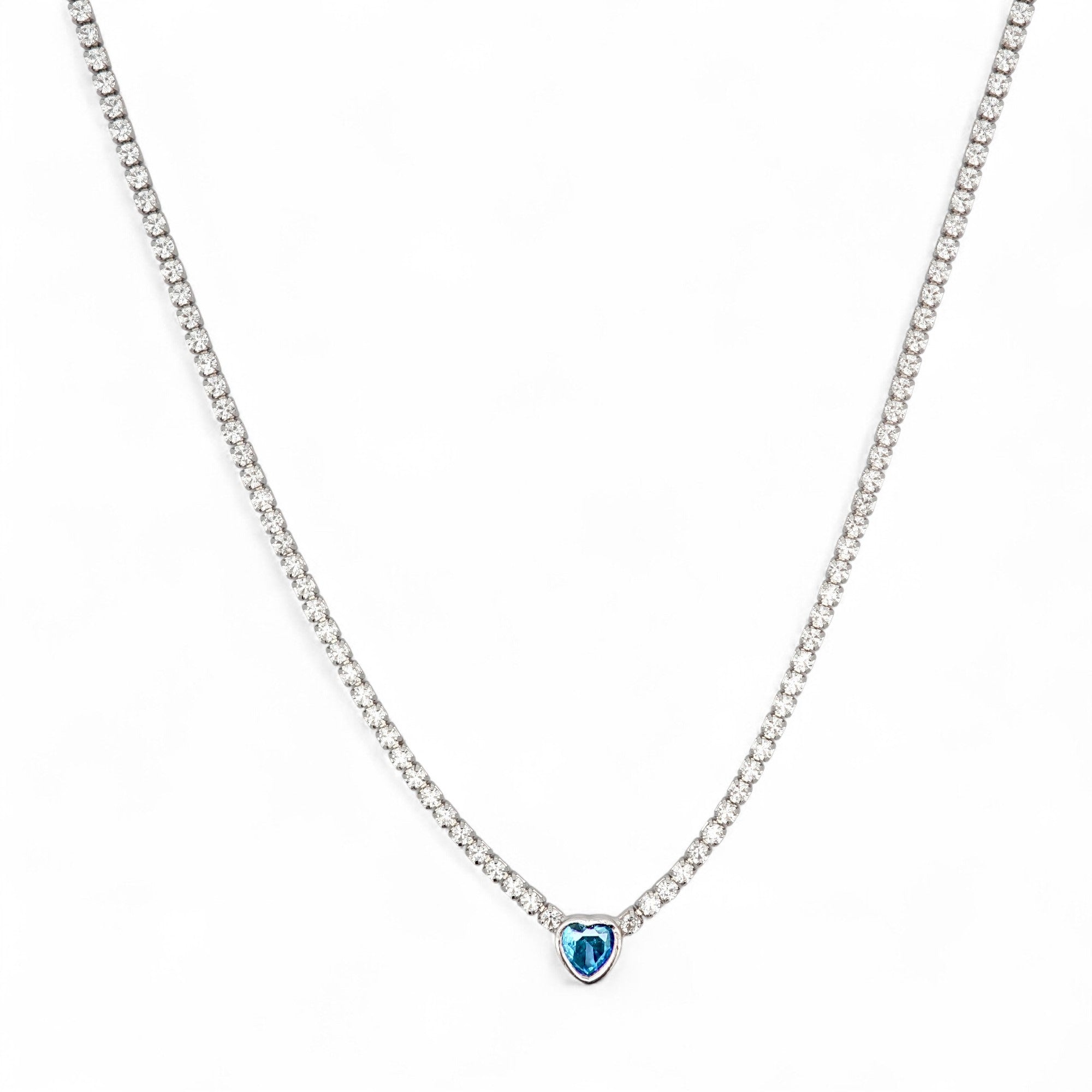 Collana Cuore Risalto in Argento 925