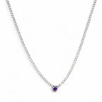 Collana Cuore Risalto in Argento 925